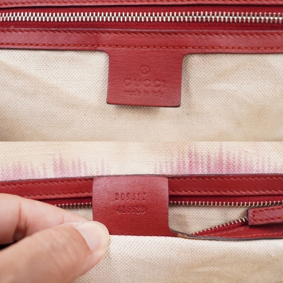 GUCCI MicroGuccissima Patent Top Handle - Picture 15 of 16